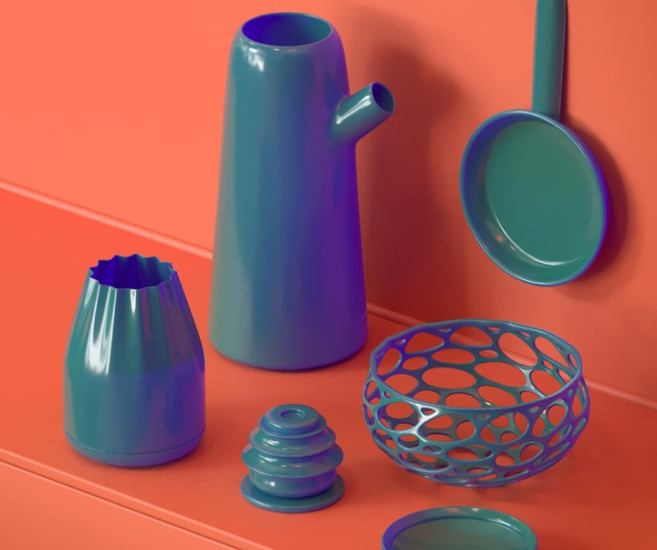 گالری آثار گرافیک سه بعدی خوزه کارلوس از کاستاریکا