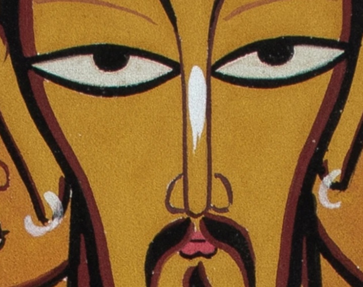 گالری آثار نقاشی جامینی روی از هند