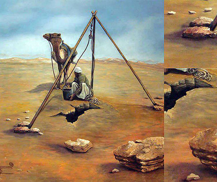 گالری کارتون‌های عماد صالحی از ایران
