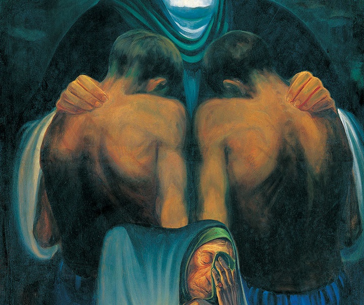 گالری آثار نقاشی کاظم چلیپا بخش دوم