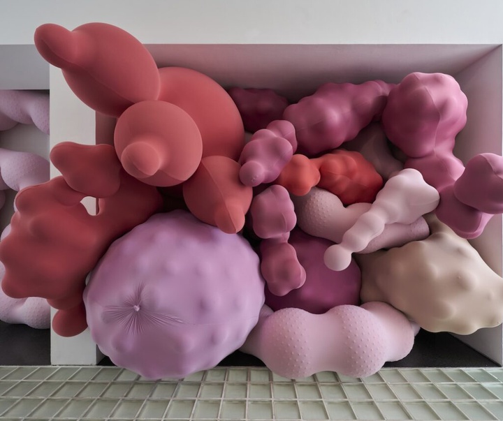 گالری آثر چیدمان و حجم اوا فابرگاس از اسپانیا