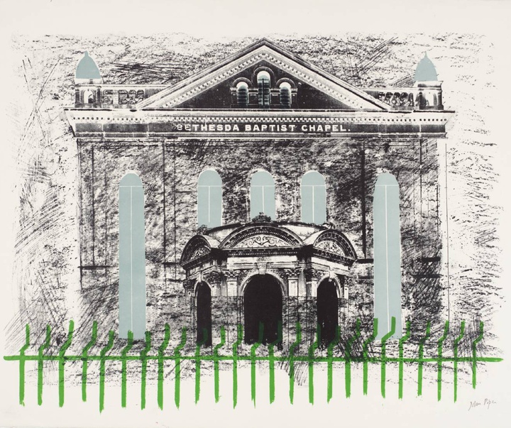 گالری آثار نقاشی و چاپ جان پایپر از انگلستان