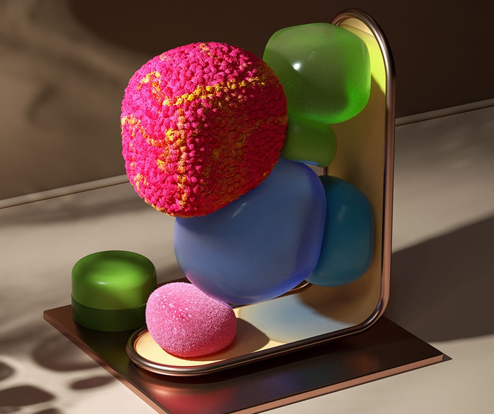 گالری آثار گرافیک سه بعدی خوزه کارلوس از کاستاریکا