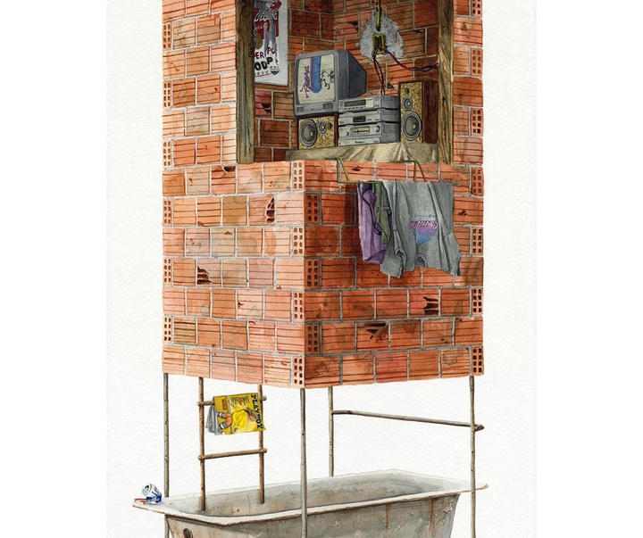 گالری آثار نقاشی آلوارو نادئو از برزیل