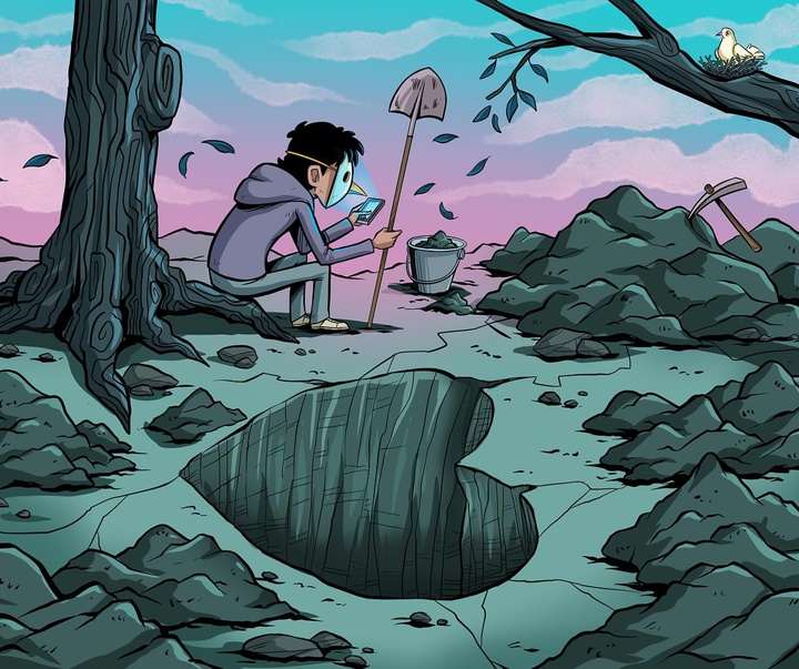 گالری آثار کارتون و کاریکاتور لاتراش یاسین از فرانسه