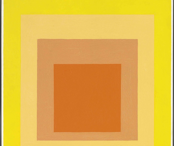 گالری منتخبی از مربع‌های رنگی یوزف آلبرز از آلمان