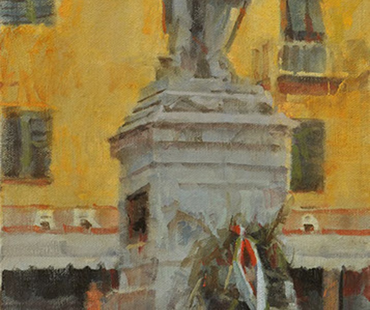 گالری آثار نقاشی رنگ روغن جیمز کراندال از آمریکا