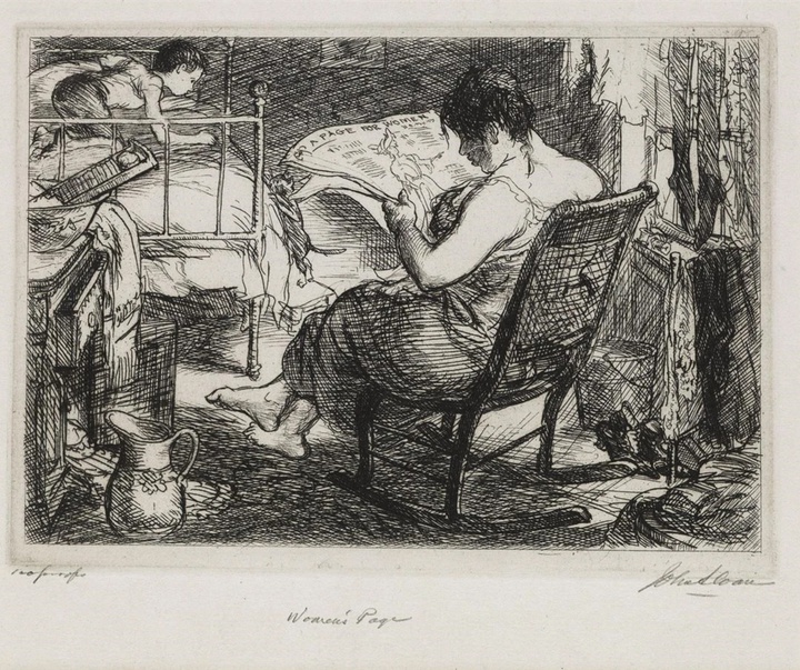 گالری تصویرسازی‌های جان اسلون از آمریکا