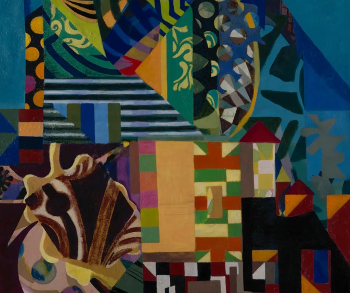 گالری آثار نقاشی و کلاژ ایلین آگار هنرمند آرژانتینی - بریتانیایی