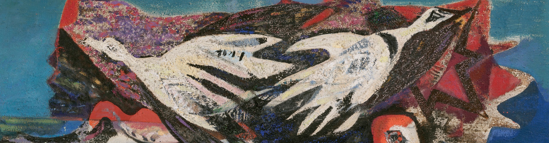 گالری آثار نقاشی و کلاژ ایلین آگار هنرمند آرژانتینی - بریتانیایی