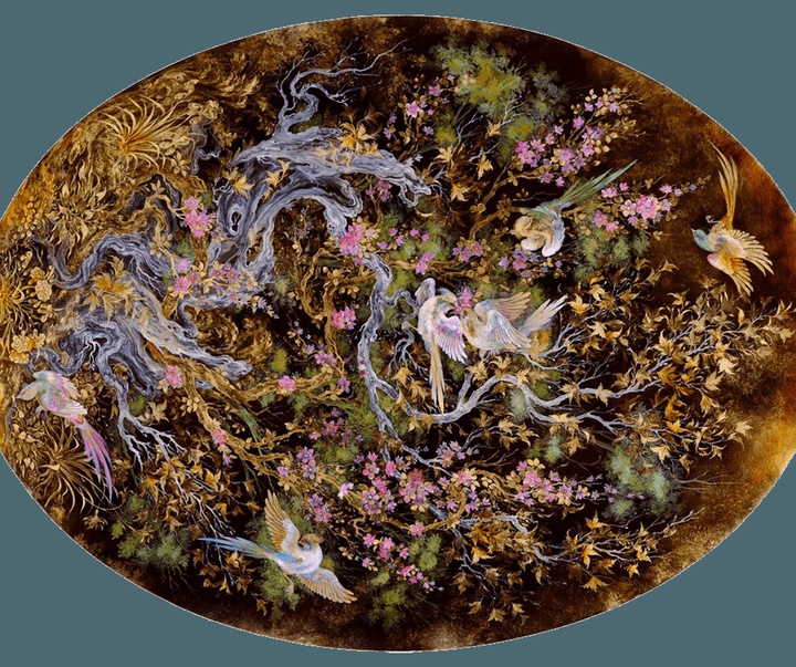 گالری آثار نگارگری محمود فرشچیان
