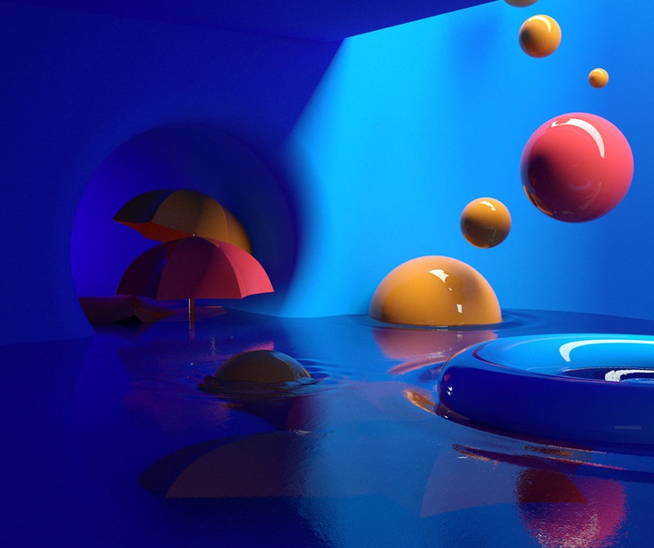 گالری آثار گرافیک سه بعدی خوزه کارلوس از کاستاریکا