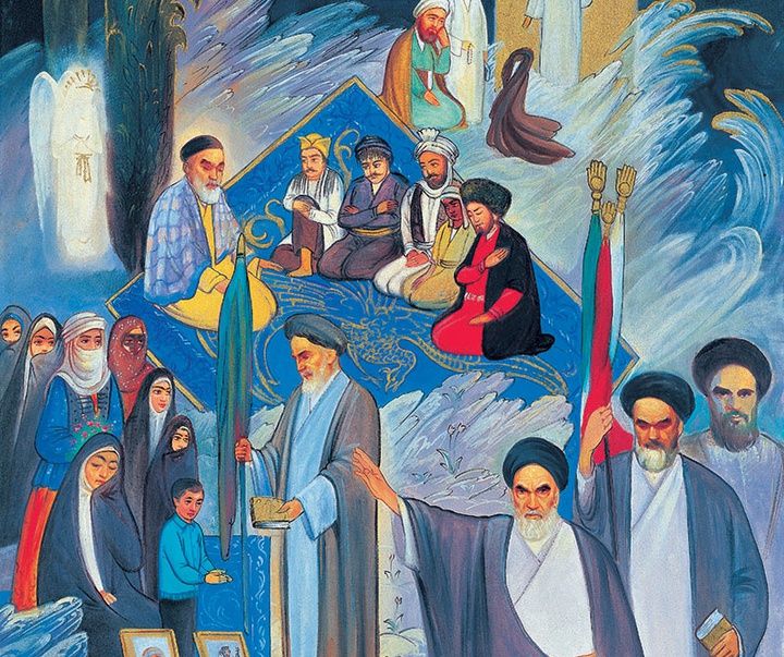 گالری آثار نقاشی کاظم چلیپا بخش دوم
