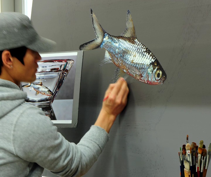 گالری نقاشی‌های واقع گرایانه یانگ سونگ کیم از کره جنوبی