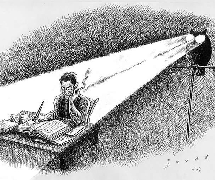 گالری آثار کارتون جواد علیزاده از ایران