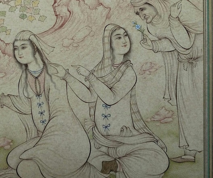 گالری آثار نگارگری مصطفی شرفی از ایران