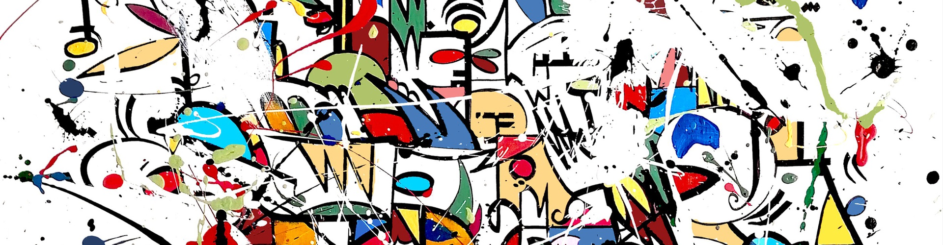 گالری آثار نقاشی گرافیتی انتزاعی گولون ماهه (لیتو) از فرانسه