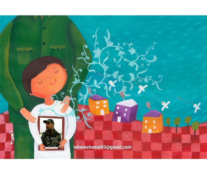 گالری آثار تصویر سازی طاهره شمسی