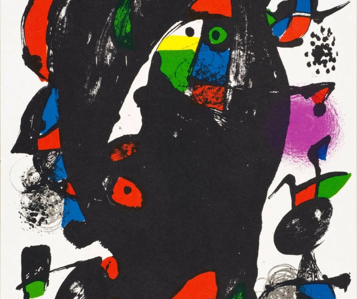 گالری آثار نقاشی خوان میرو از اسپانیا