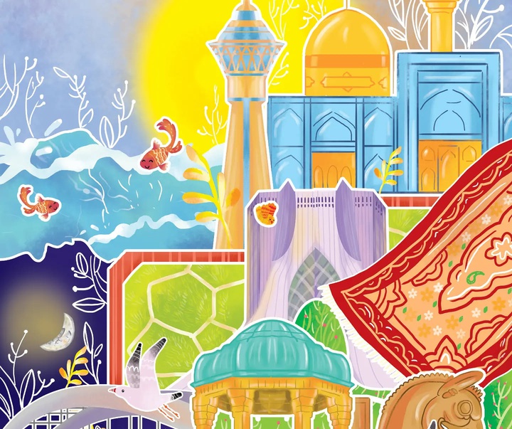 گالری تصویرسازی های سعیده تلخابی از ایران