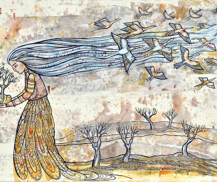 گالری تصویرسازی های مهدیه حیاتی از ایران