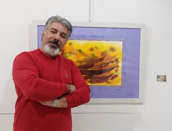 نمایشگاه آثار خوشنویسی و عکس محمدحسین مودب در گالری ارغوان کرمان