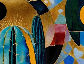 گالری نقاشیهای اکرلیک لیا روشه از اسپانیا