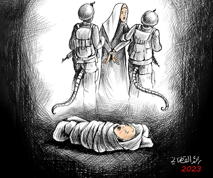 گالری تصویرسازی‌های رائد یوسف کاتان از فلسطین