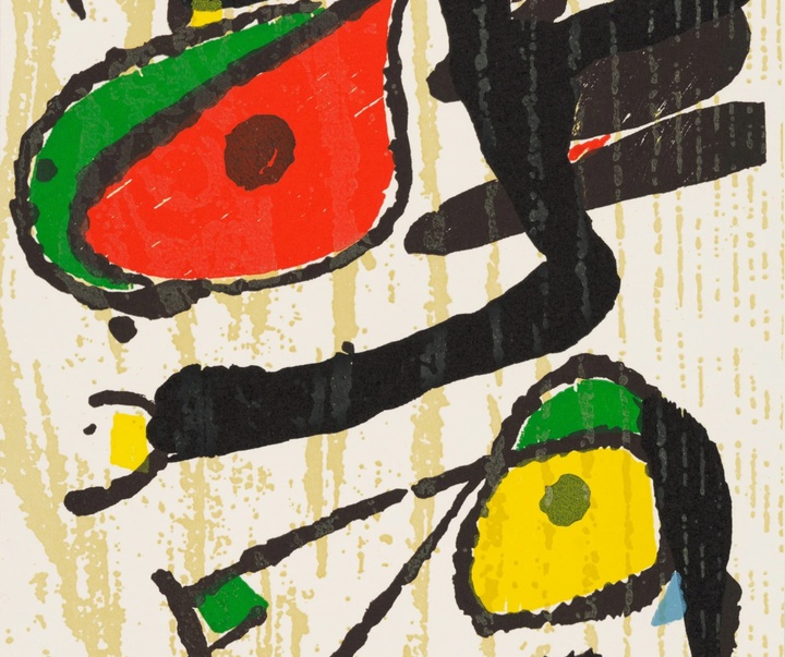 گالری آثار نقاشی خوان میرو از اسپانیا