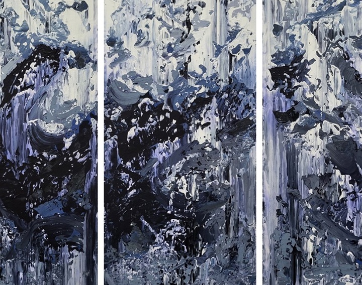 گالری آثار نقاشی انتزاعی الکس سنچنکو از بریتانیا