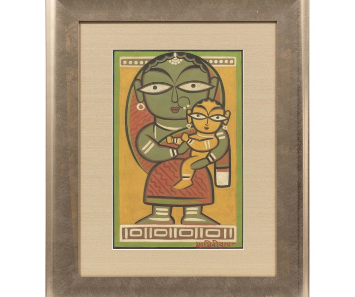 گالری آثار نقاشی جامینی روی از هند