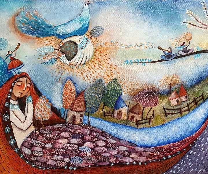 گالری تصویرسازی های مهدیه حیاتی از ایران