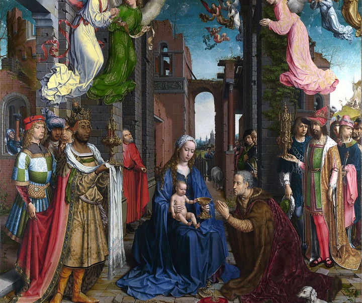 jan gossaert the adoration of the kings