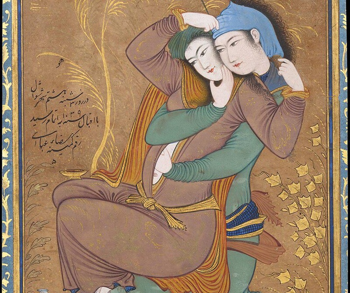 گالری تعدادی از بهترین نگاره های استاد رضا عباسی از ایران