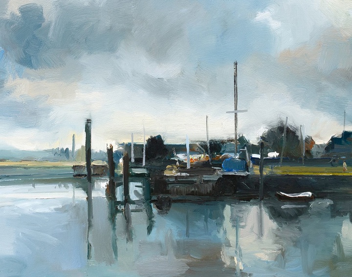 گالری نقاشی های دیوید اتکینز از انگلیس