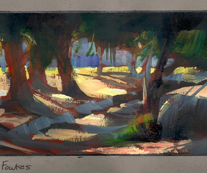 گالری آثار نقاشی ناتان فوکس از آمریکا