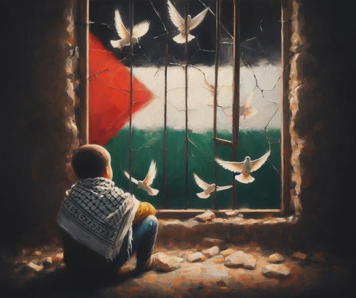گالری آثار تصویرسازی خلیل س.حوشیه از فلسطین