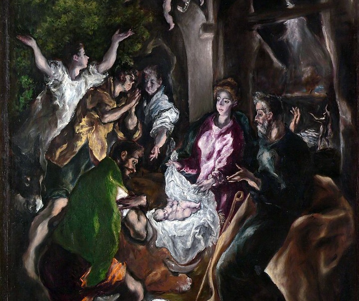 the adoration of the shepherds by el greco