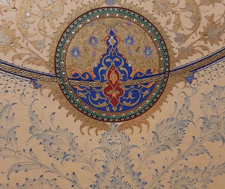 گالری آثار تذهیب محسن آقامیری از ایران