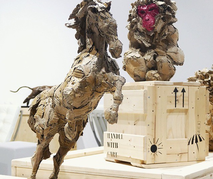 گالری مجسمه های الیور برتراند از فرانسه
