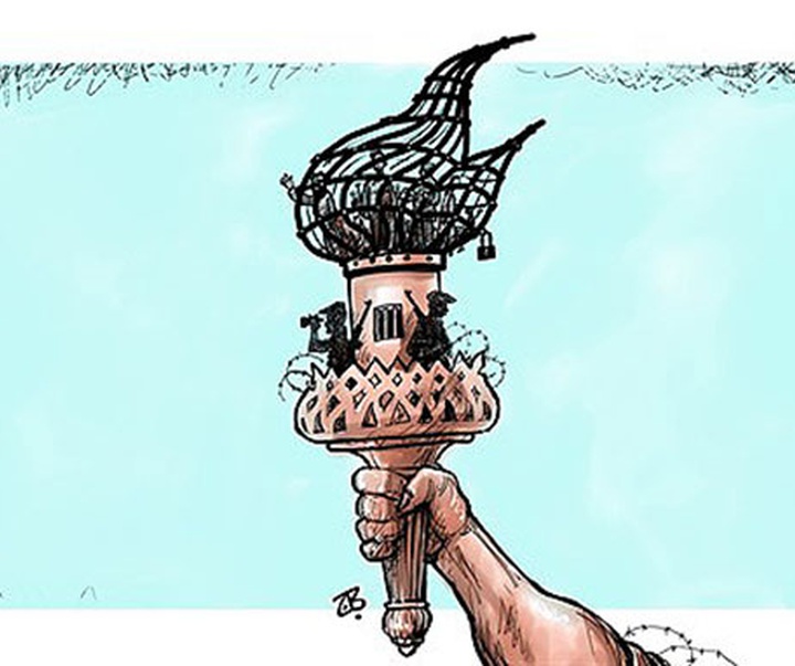 گالری آثار کارتون عماد حجاج از ایران