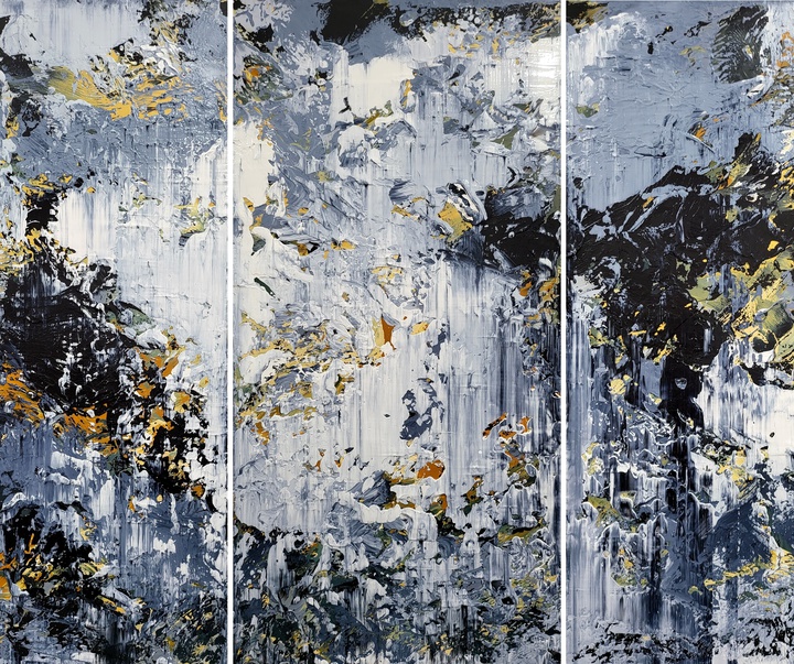 گالری آثار نقاشی انتزاعی الکس سنچنکو از بریتانیا