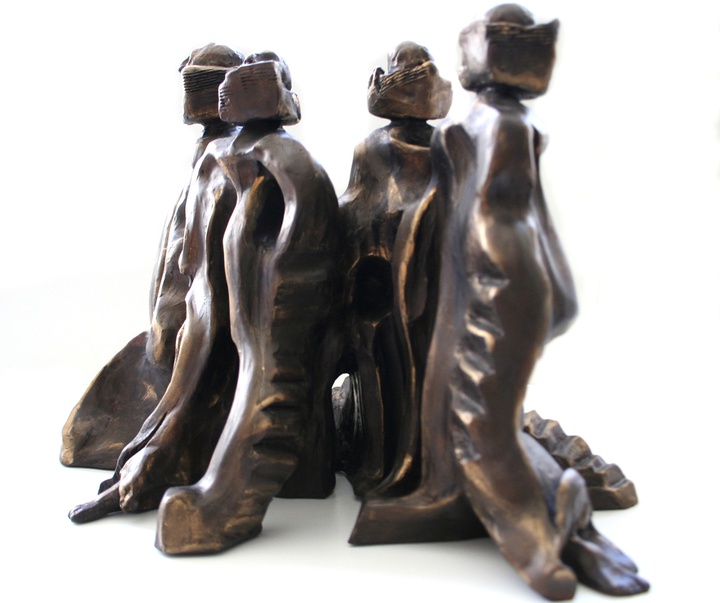 گالری آثار مجسمه و حجم مهنوش مدونپور