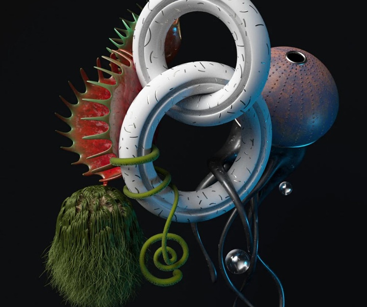 گالری آثار گرافیک سه بعدی خوزه کارلوس از کاستاریکا