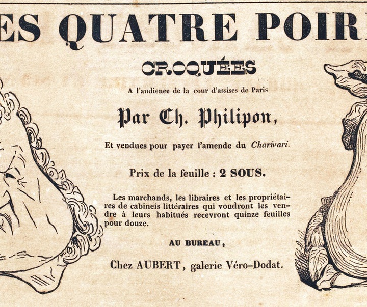 caricature pears ad 17jan