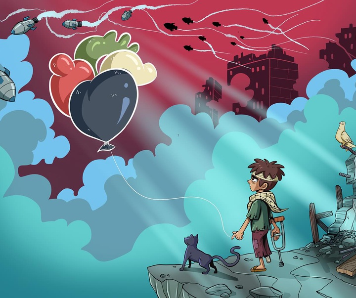 گالری آثار کارتون و کاریکاتور لاتراش یاسین از فرانسه