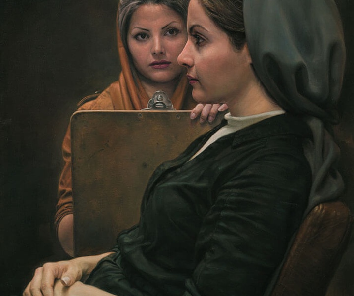 گالری نقاشی‌های واقع گرایانه ایمان ملکی