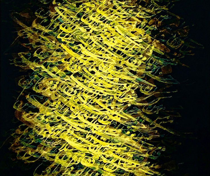 گالری آثار خوشنویسی احمد محمدپور از ایران