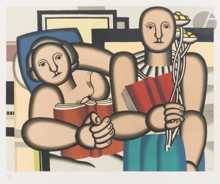 گالری آثار نقاشی فرناند لژه از فرانسه