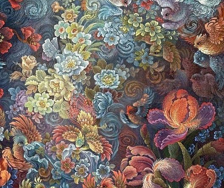 گالری آثار نگارگری رضا بدرالسماء از ایران